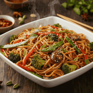 CHICKEN STIR FRY NOODLES