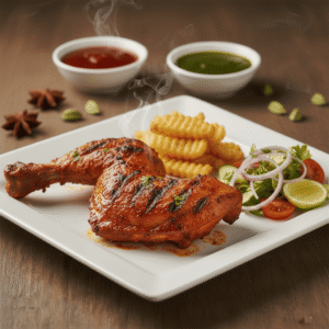 PERI PERI CHICKEN WITH CHIPS