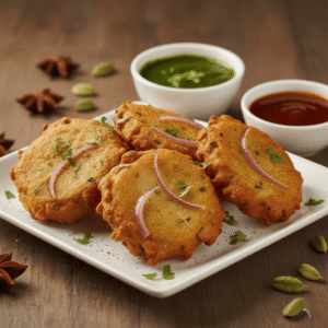 VEGETABLE PAKORA (4 PIECE)